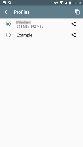 Shadowsocks profile manager