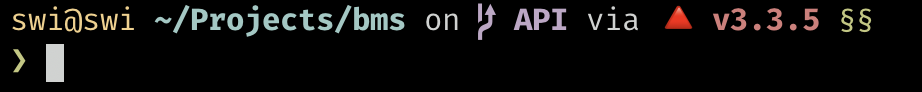 my Starship Prompt
